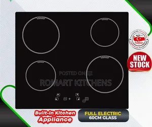 Glass Electric 60cm Burner Hob