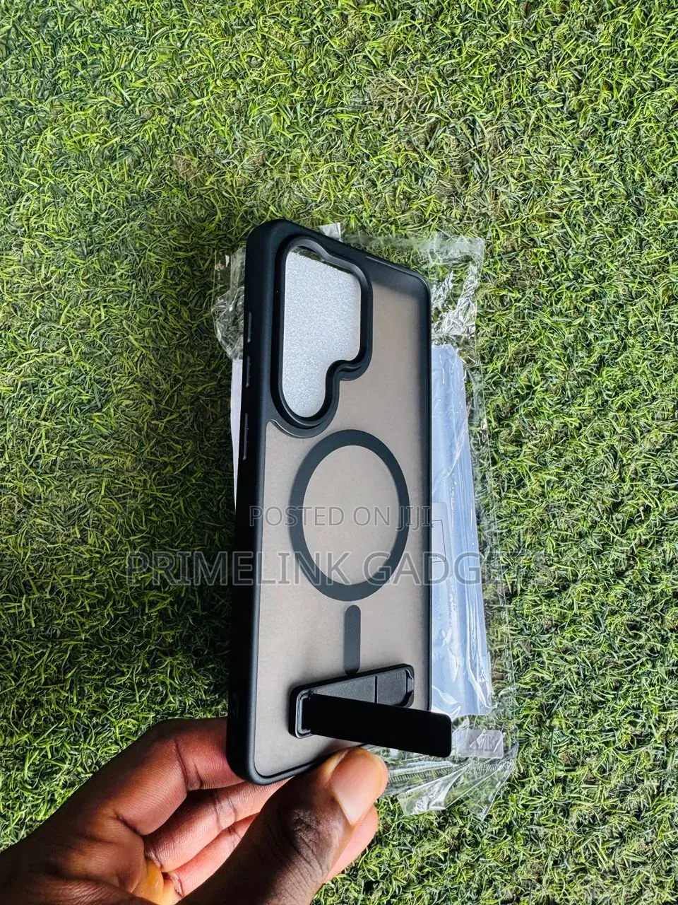 Luxury Translucent Black Case for S26 Ultra