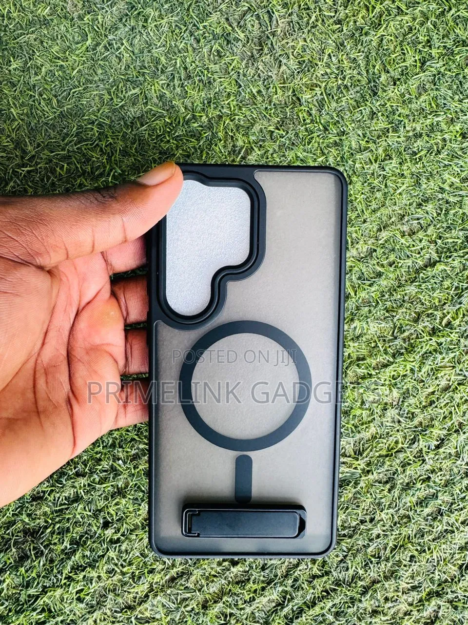 Luxury Translucent Black Case for S26 Ultra