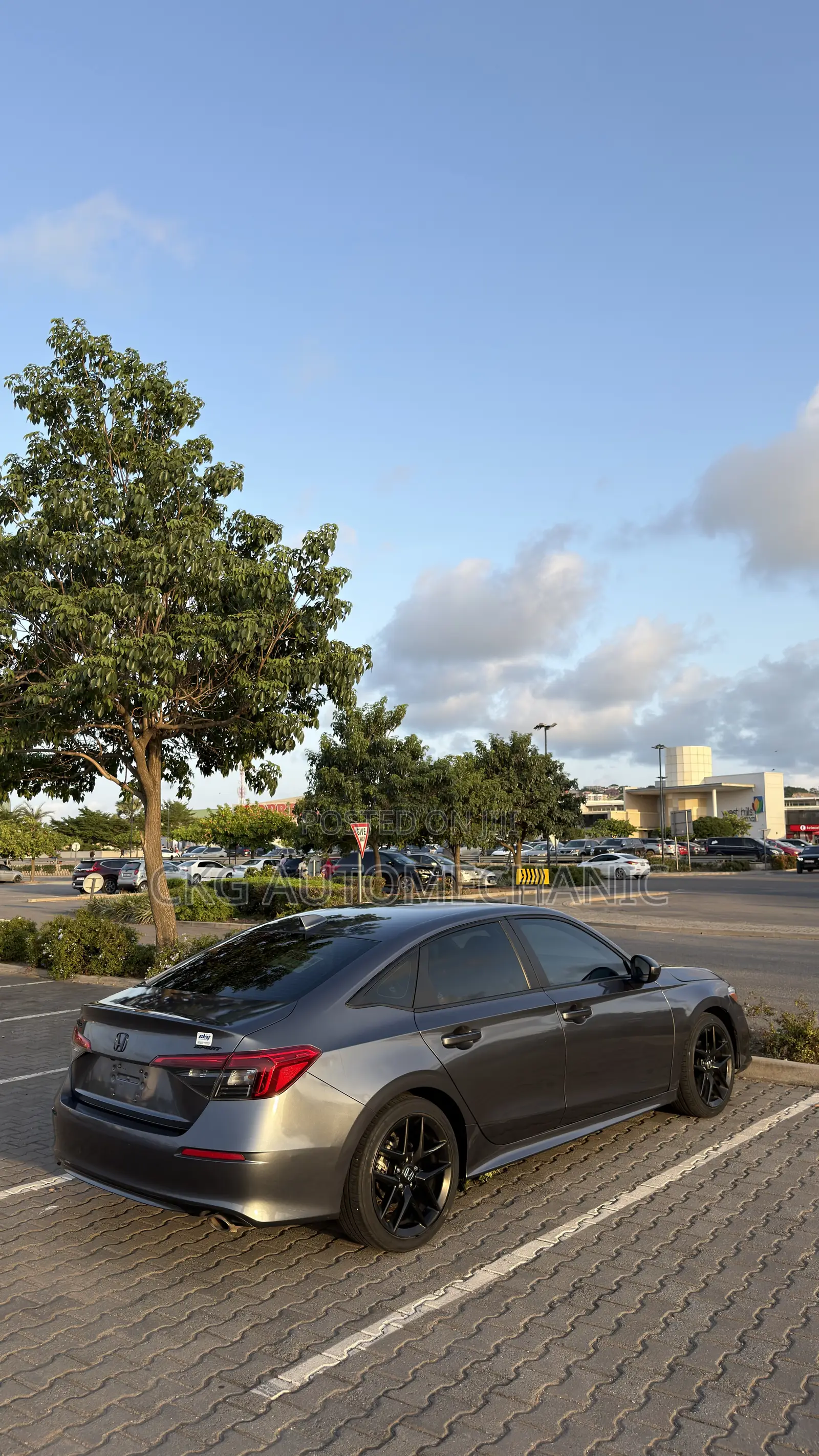Honda Civic Sport 2022 Gray