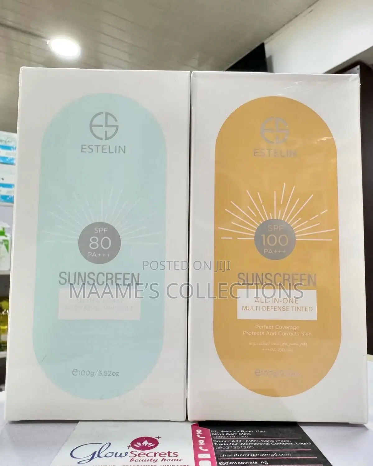 Estelin Ultra-light Hydrating Invisible Sunscreen (Spf 80+)