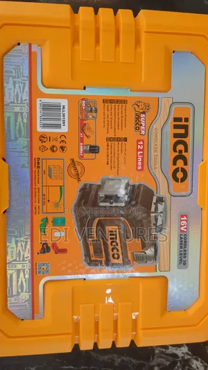 Ingco Cordless 3d Lasel Level - 12 Lines