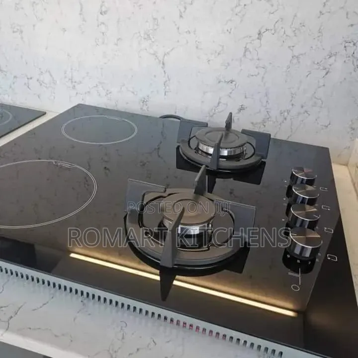 60cm Inbuilt 2 Electric 2 Gas Combo Burner