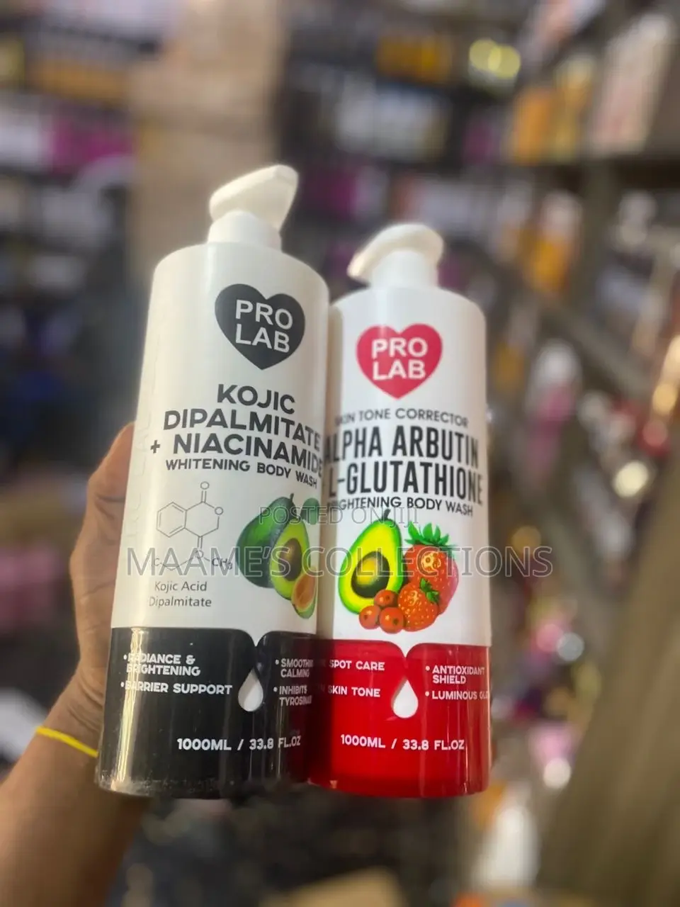 Pro Lab Kojic Dipalmitate + Niacinamide Body Wash