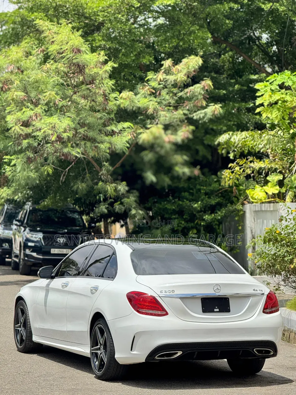 Mercedes-Benz C300 Base C300 AWD 4MATIC Sedan 2018 White