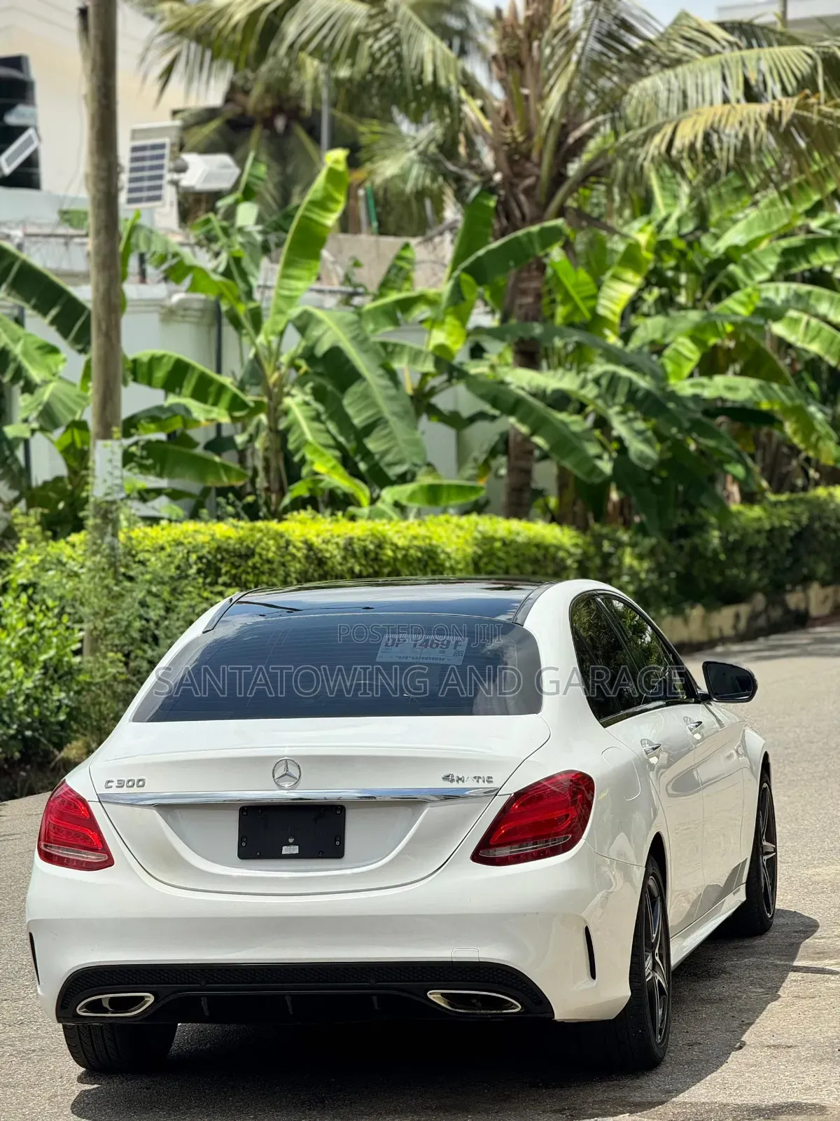 Mercedes-Benz C300 Base C300 AWD 4MATIC Sedan 2018 White