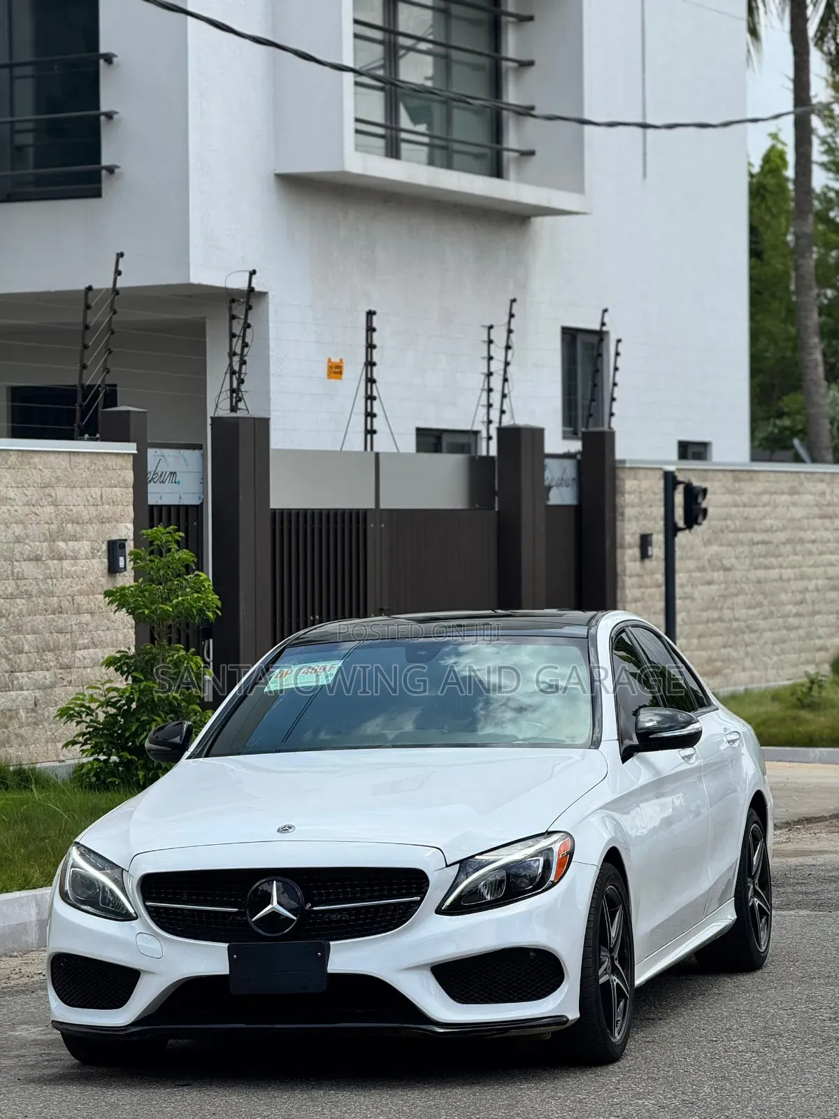 Mercedes-Benz C300 Base C300 AWD 4MATIC Sedan 2018 White