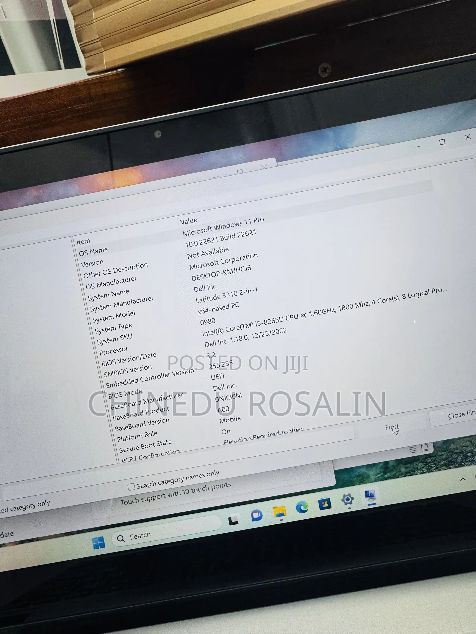 Laptop Dell Latitude 3310 16GB Intel Core i5 SSD 256GB