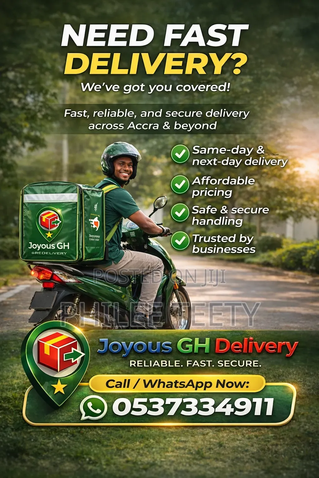 Busy Schedule? No Time to Deliver Items Yourself?