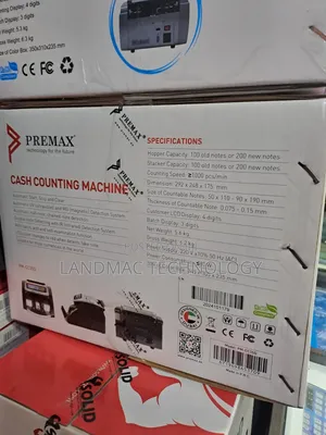 Premax Pm-cc35d Bill Money Counting Machine