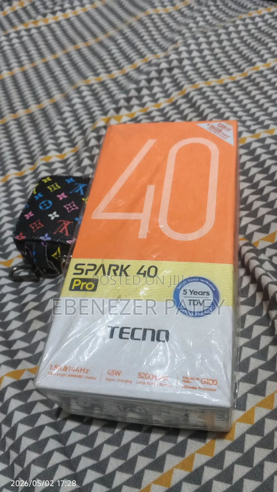 Tecno Spark 40 Pro 128 GB Gray
