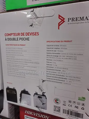 Premax Dual Packet Currency Counter