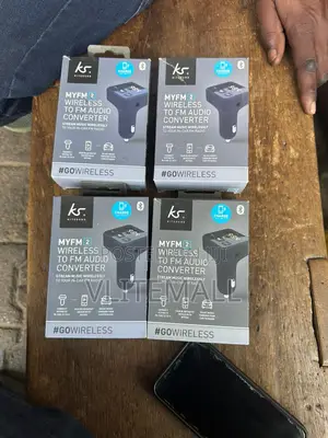 Kitsound Myfm2 Bluetooth in-Car Wireless Fm Transmitter