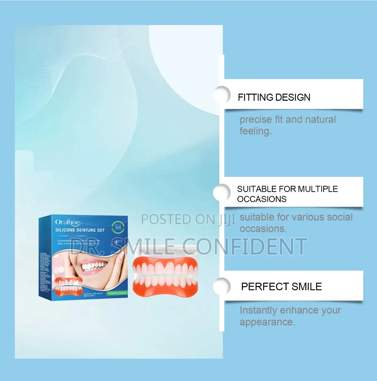 Silicon Dentures Set