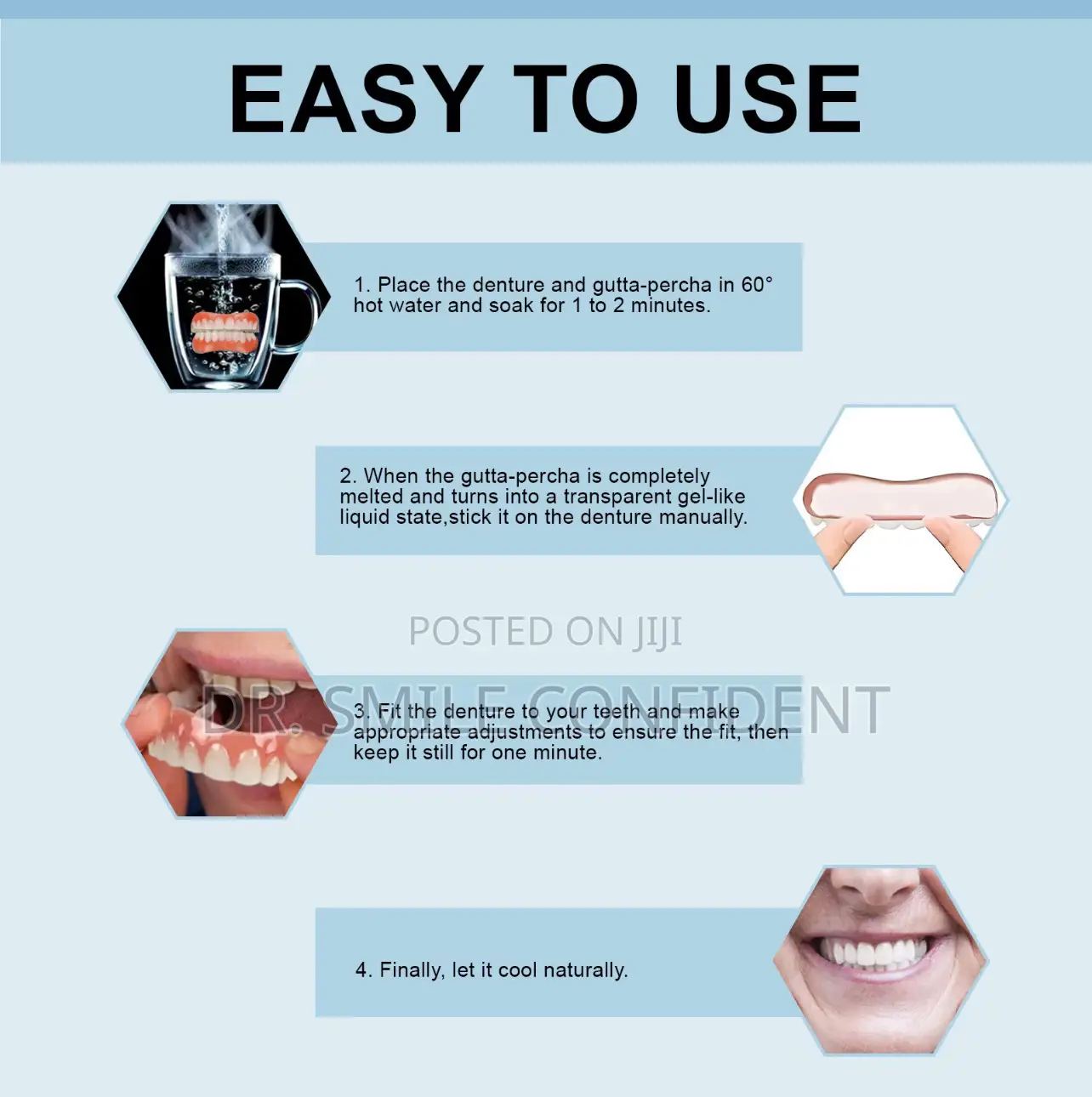 Silicon Dentures Set