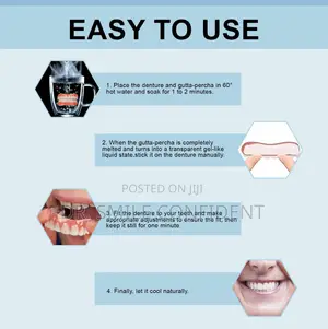 Silicon Dentures Set