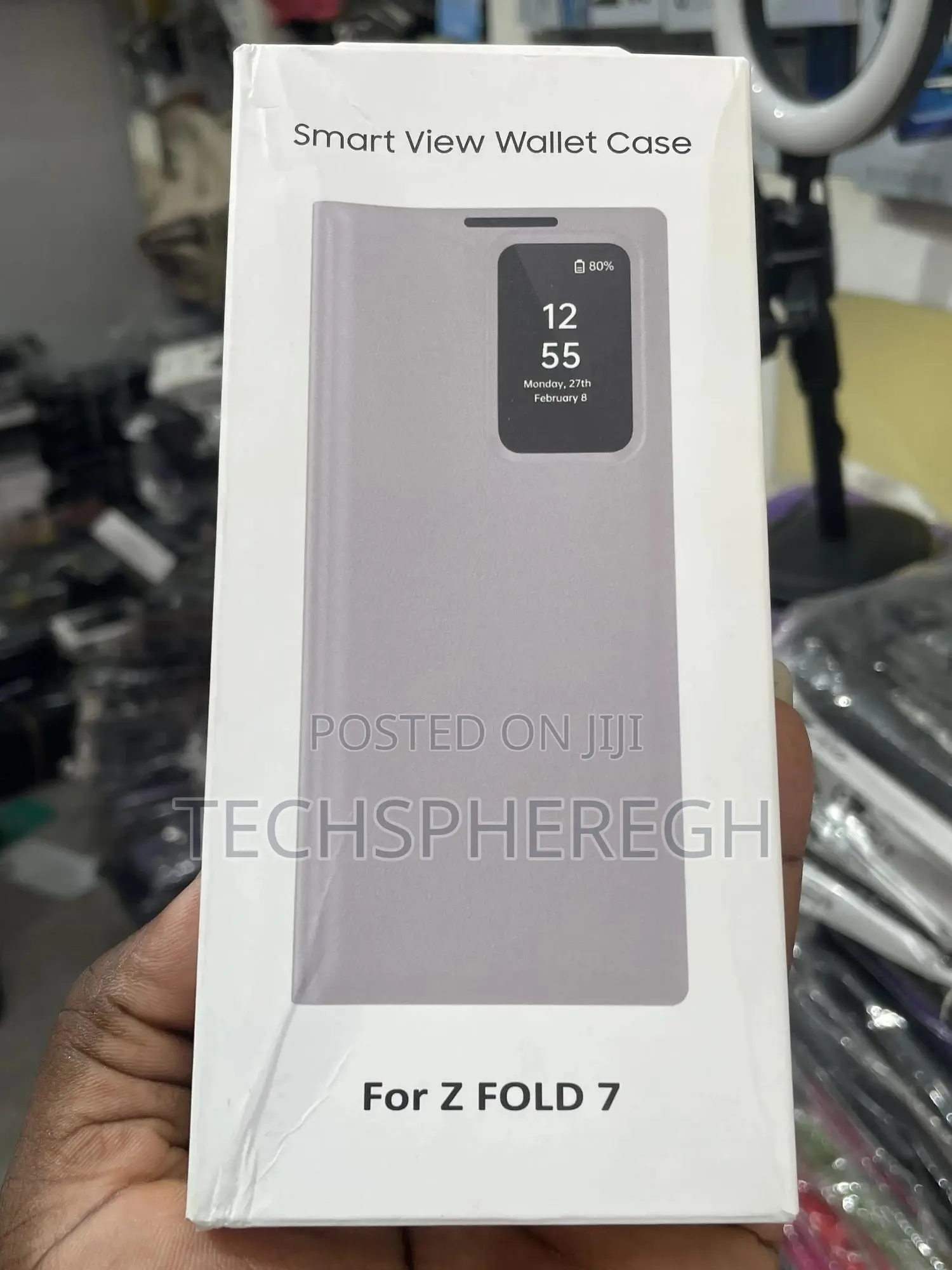 Original Samsung Galaxy Z Fold 7 Smart View Wallet Case - Brand New