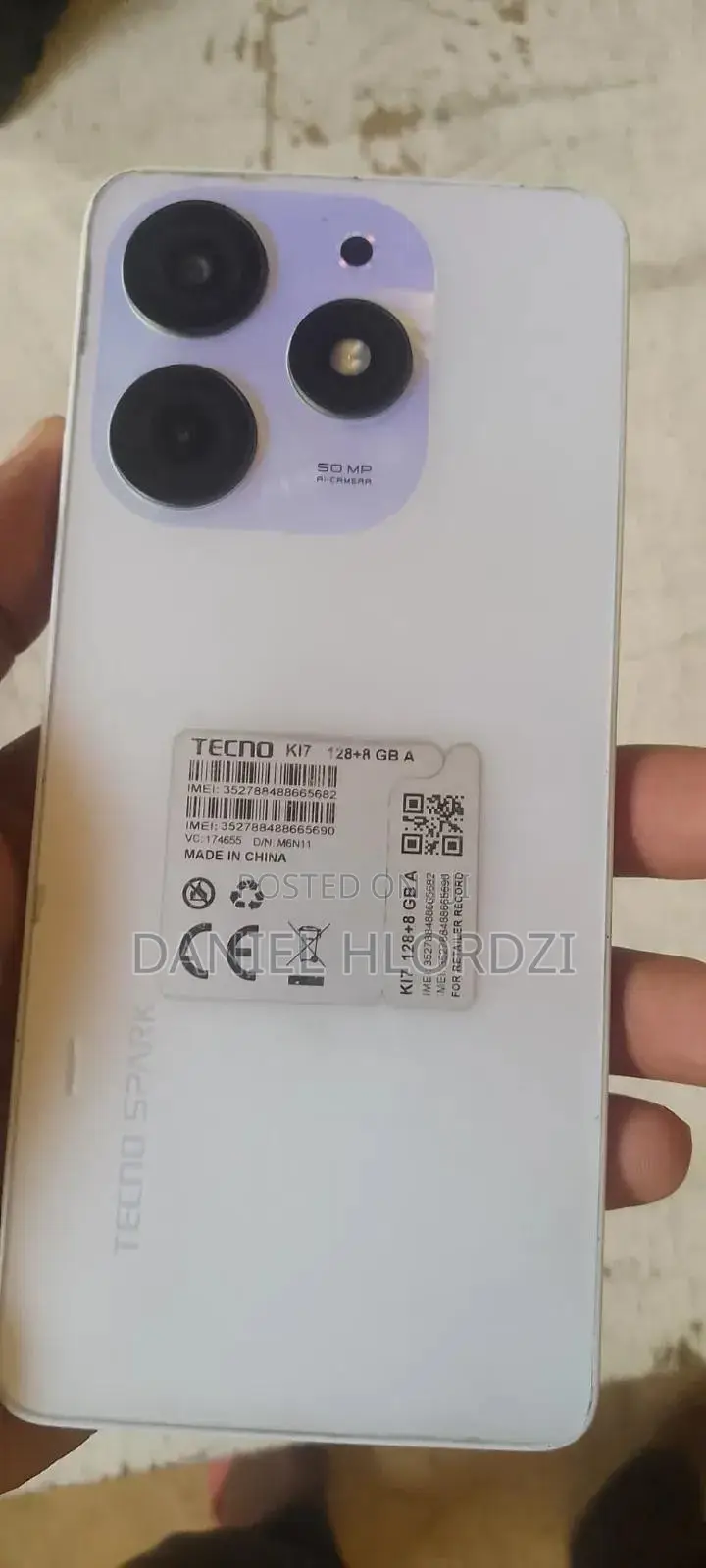 Tecno Spark 10 Pro 128 GB White