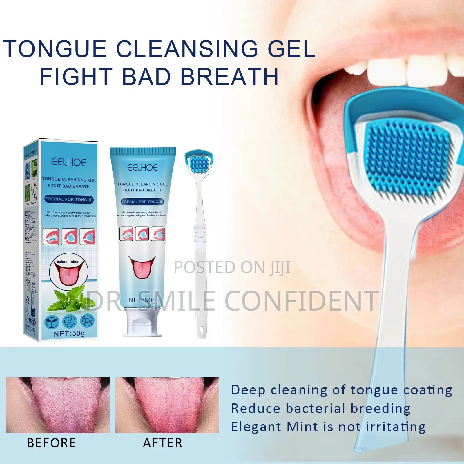 Tongue Cleaning Gel Set