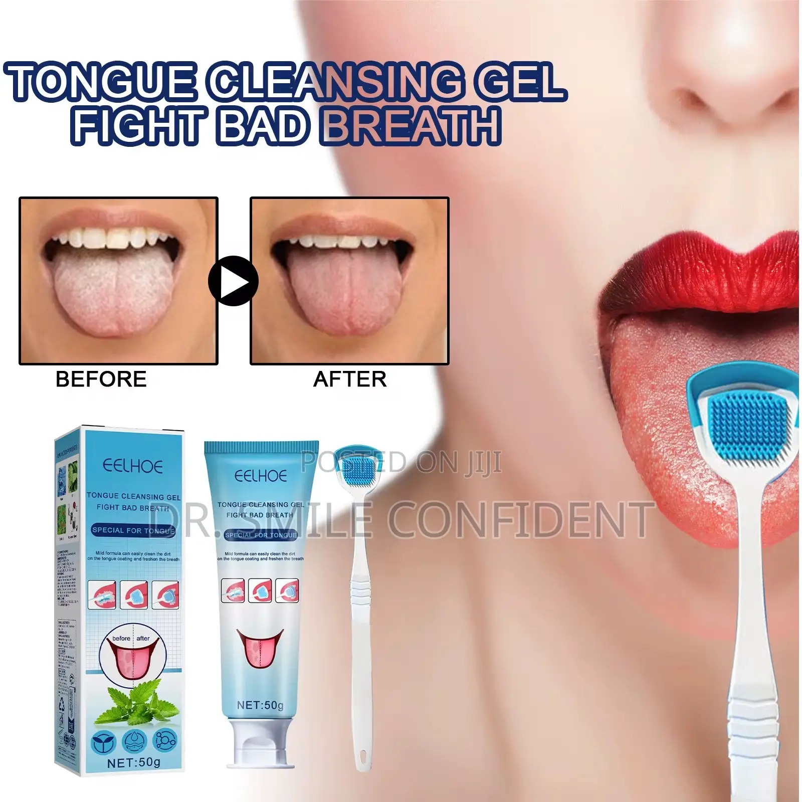 Tongue Cleaning Gel Set