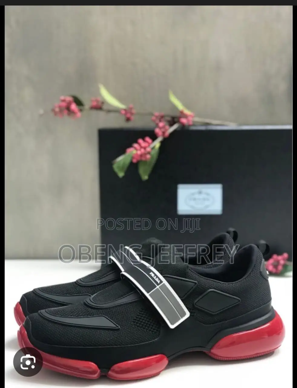 Original Prada Cloud Best Black