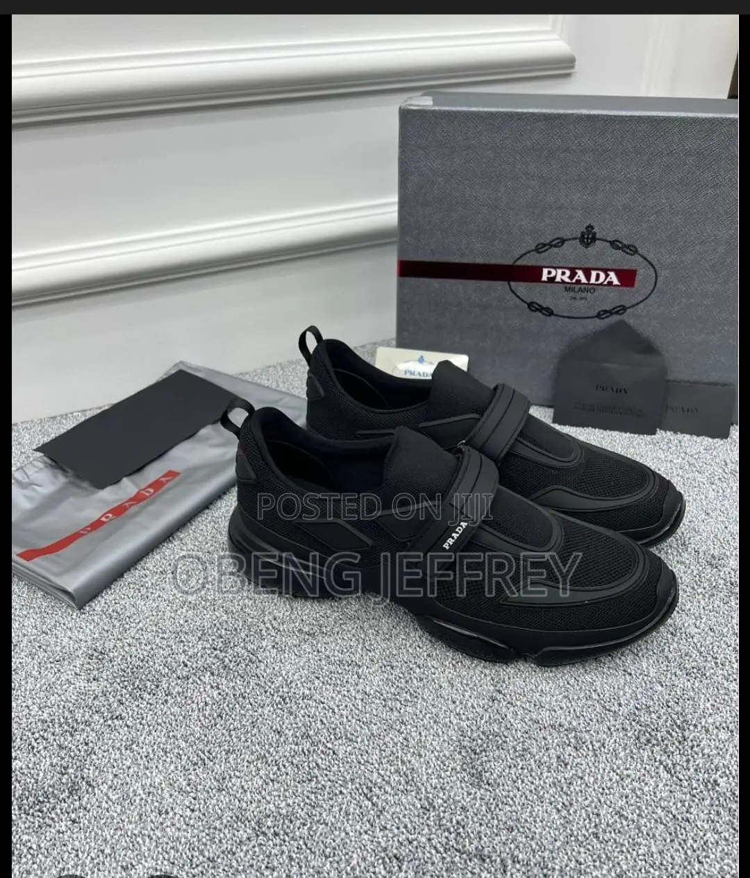 Original Prada Cloud Best Black
