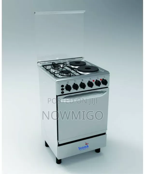 Icona Standing Four Burner Gas Cooker