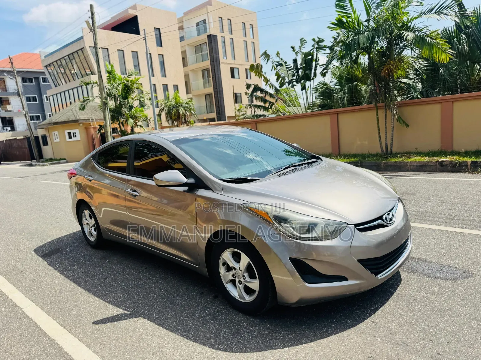 Hyundai Elantra Sport 4dr Sedan (2.0L 4cyl 6M) 2015 Silver