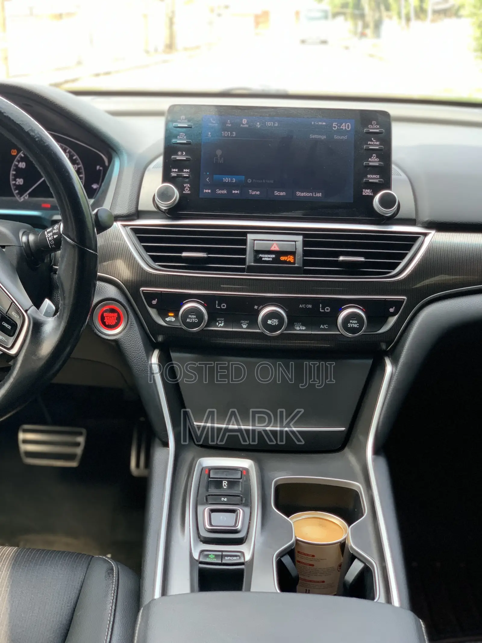 Honda Accord 2019 Black