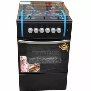 Volcano 4 Burner Standing Gas Cooker_ Oven and Grill