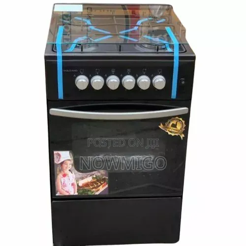 Volcano 4 Burner Standing Gas Cooker_ Oven and Grill