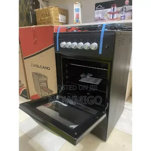 Volcano 4 Burner Standing Gas Cooker_ Oven and Grill