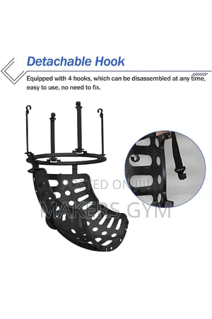 Hanging Basketball Rebounder Attachment, Supports 360° Rotating