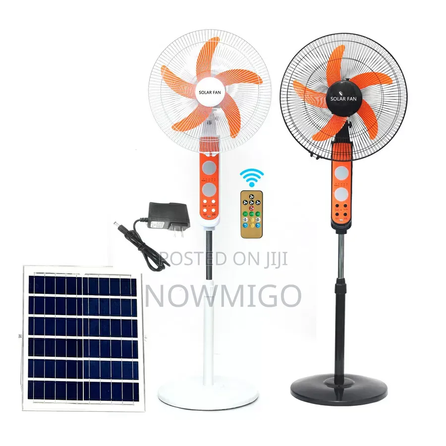 Rechargeable-Solar 18 Inches Stand Fan