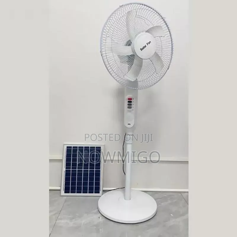 Rechargeable-Solar 18 Inches Stand Fan