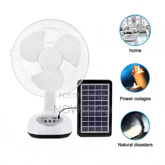 Rechargeable 12 Inches Table Fan