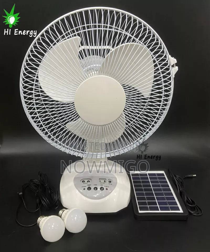 Rechargeable 12 Inches Table Fan
