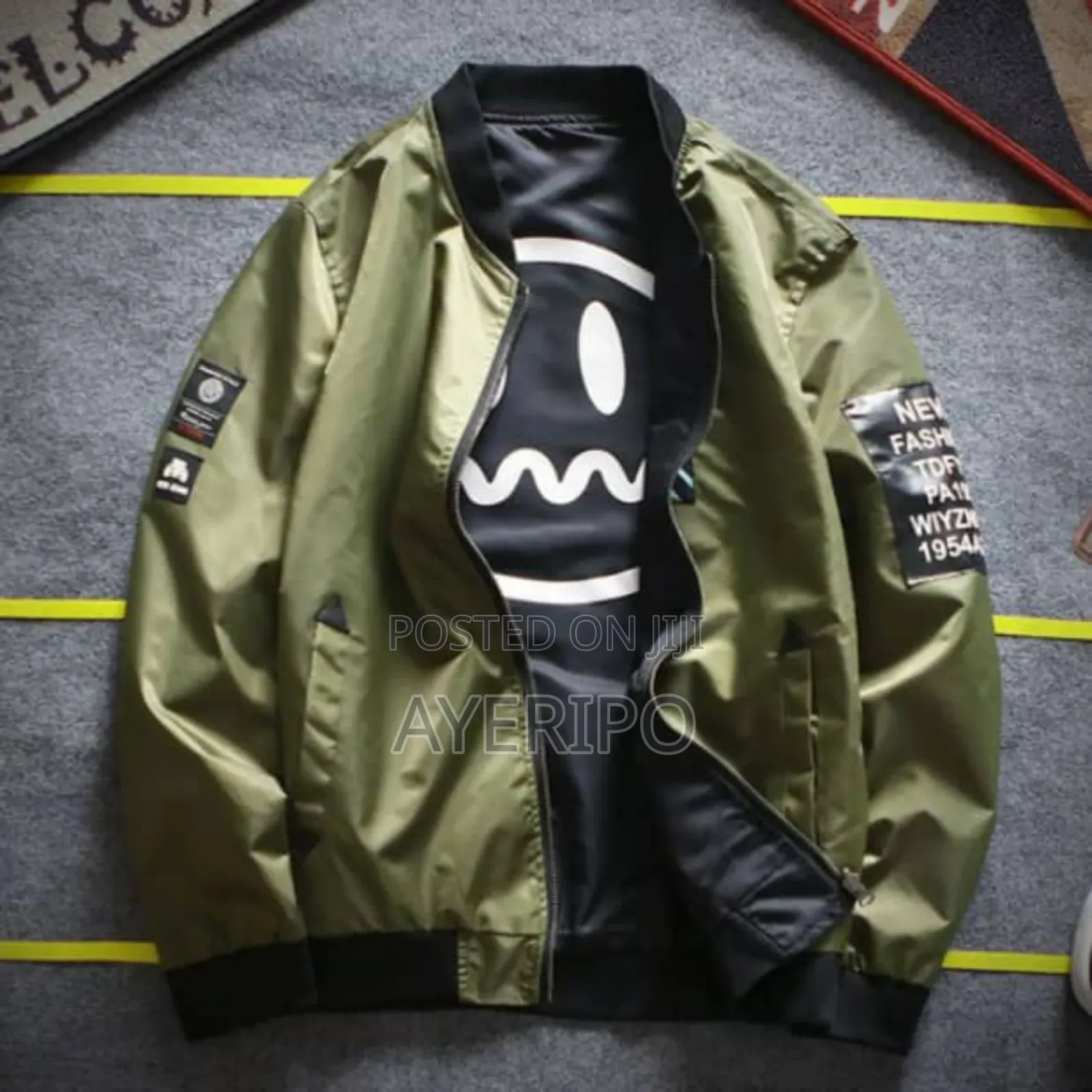 Two Way Bomber Inside Out Jacket.