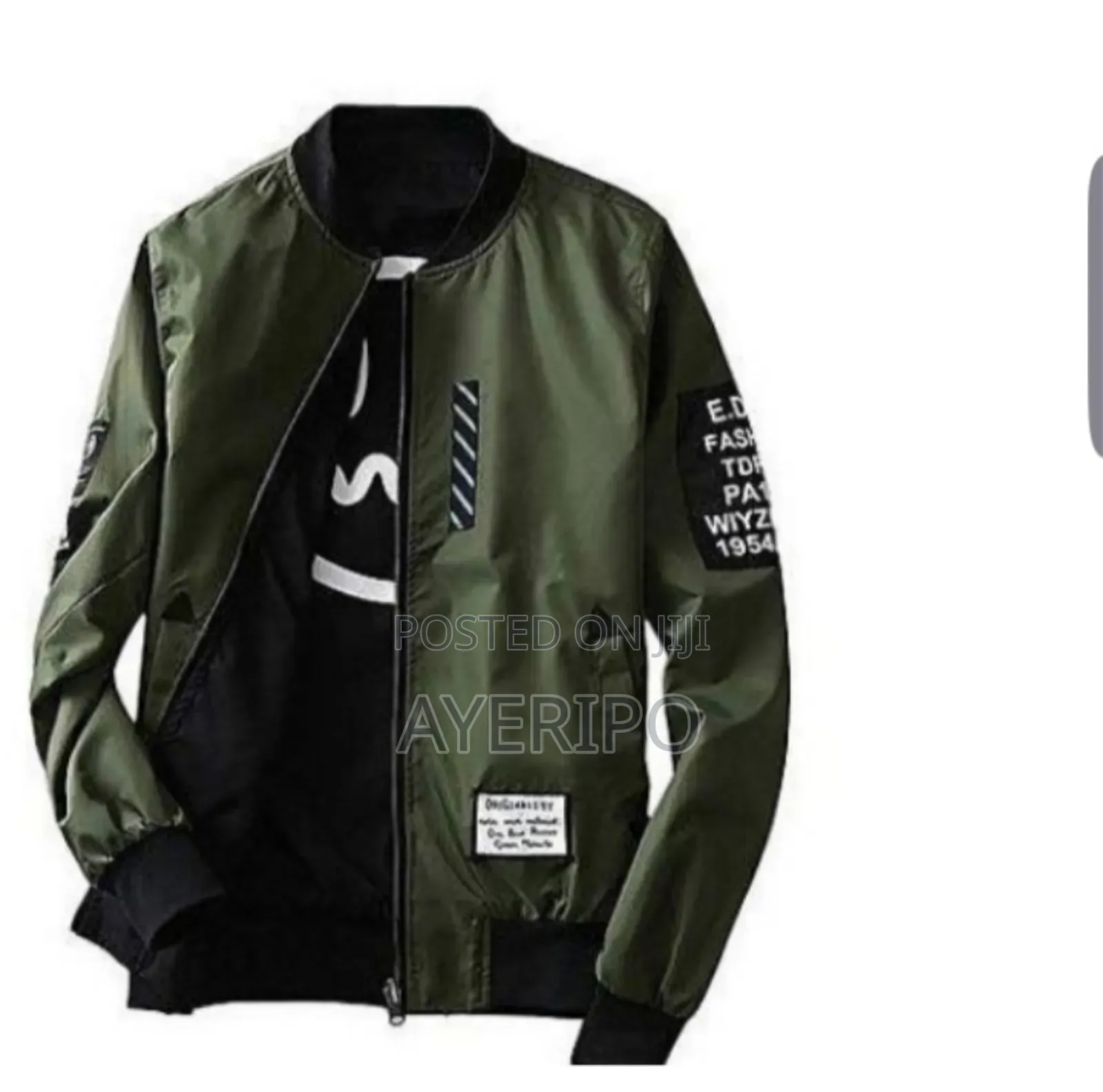 Two Way Bomber Inside Out Jacket.
