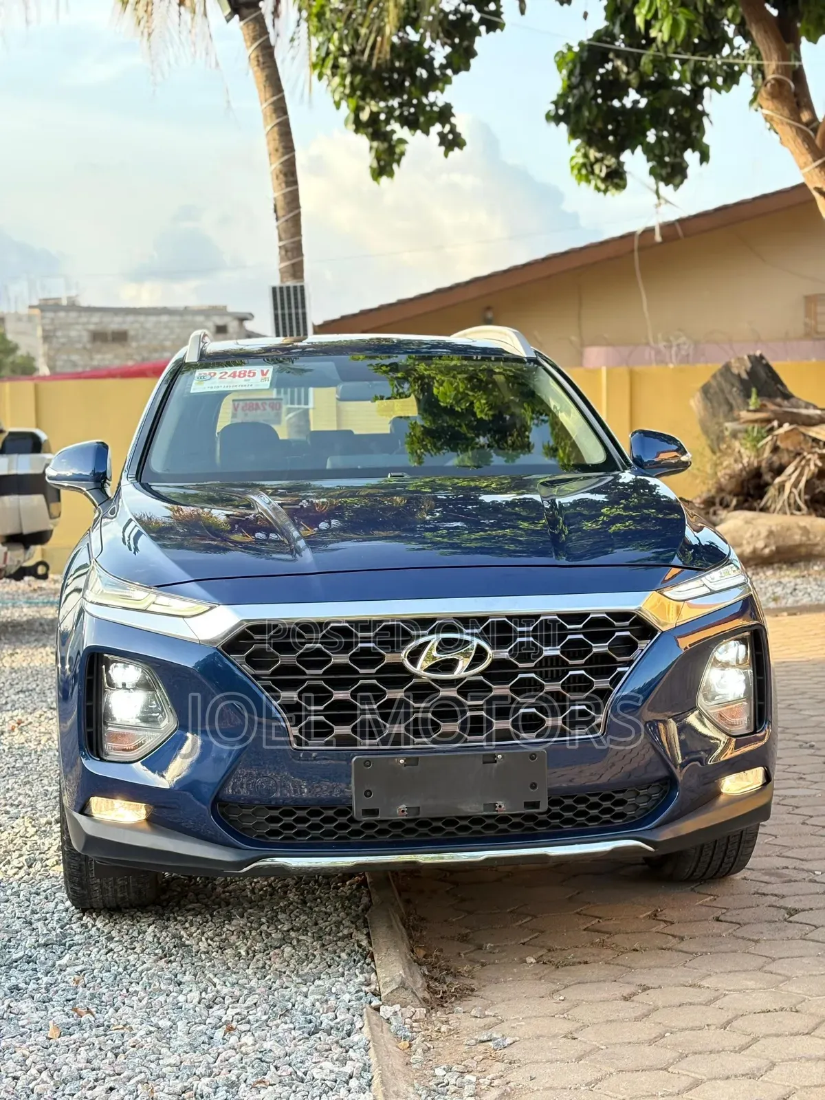 Hyundai Santa Fe Limited 2.0T FWD 2019 Blue