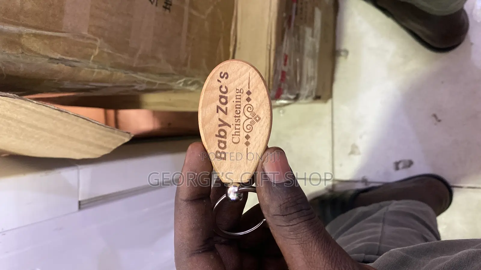 Customized Wooden Keyholder