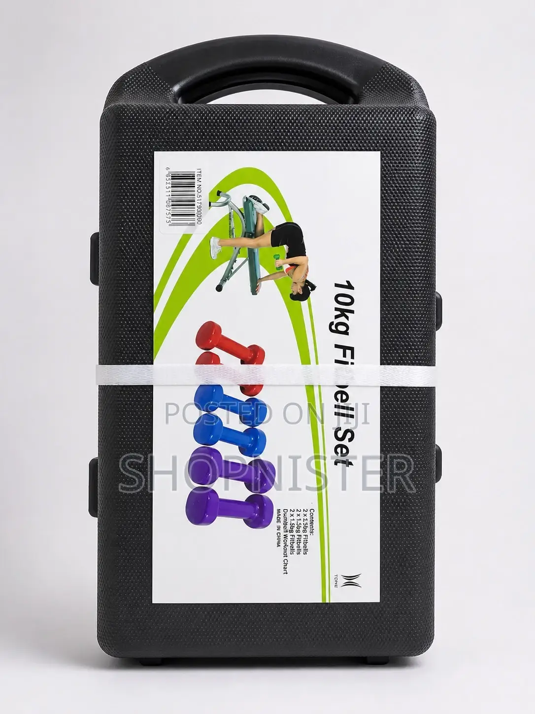 10kg Dumbbell Set With Case