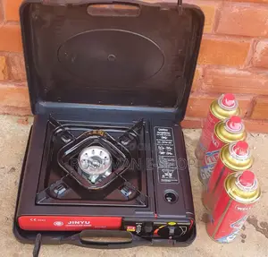 Jinyu Portable Gas Stove + 4 Gas Cassette
