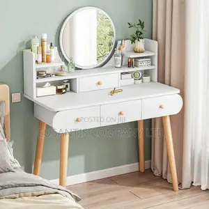 Dresser Set With Chair. ( Mirror Has Inbuilt Light)