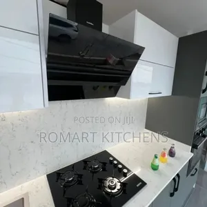 Turkish 60cm Inbuilt Glass Set. Hob and Heat Extractor