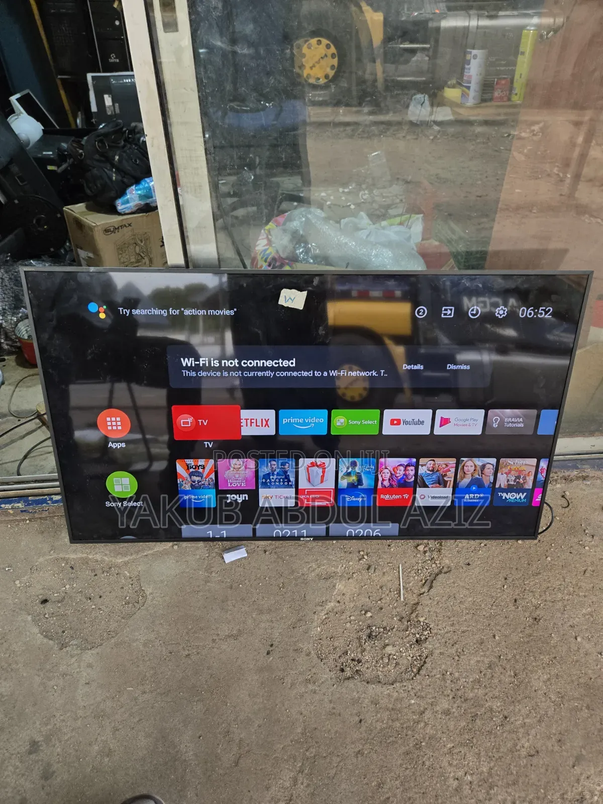 50 Inches Sony Android Digital Satellite Tv