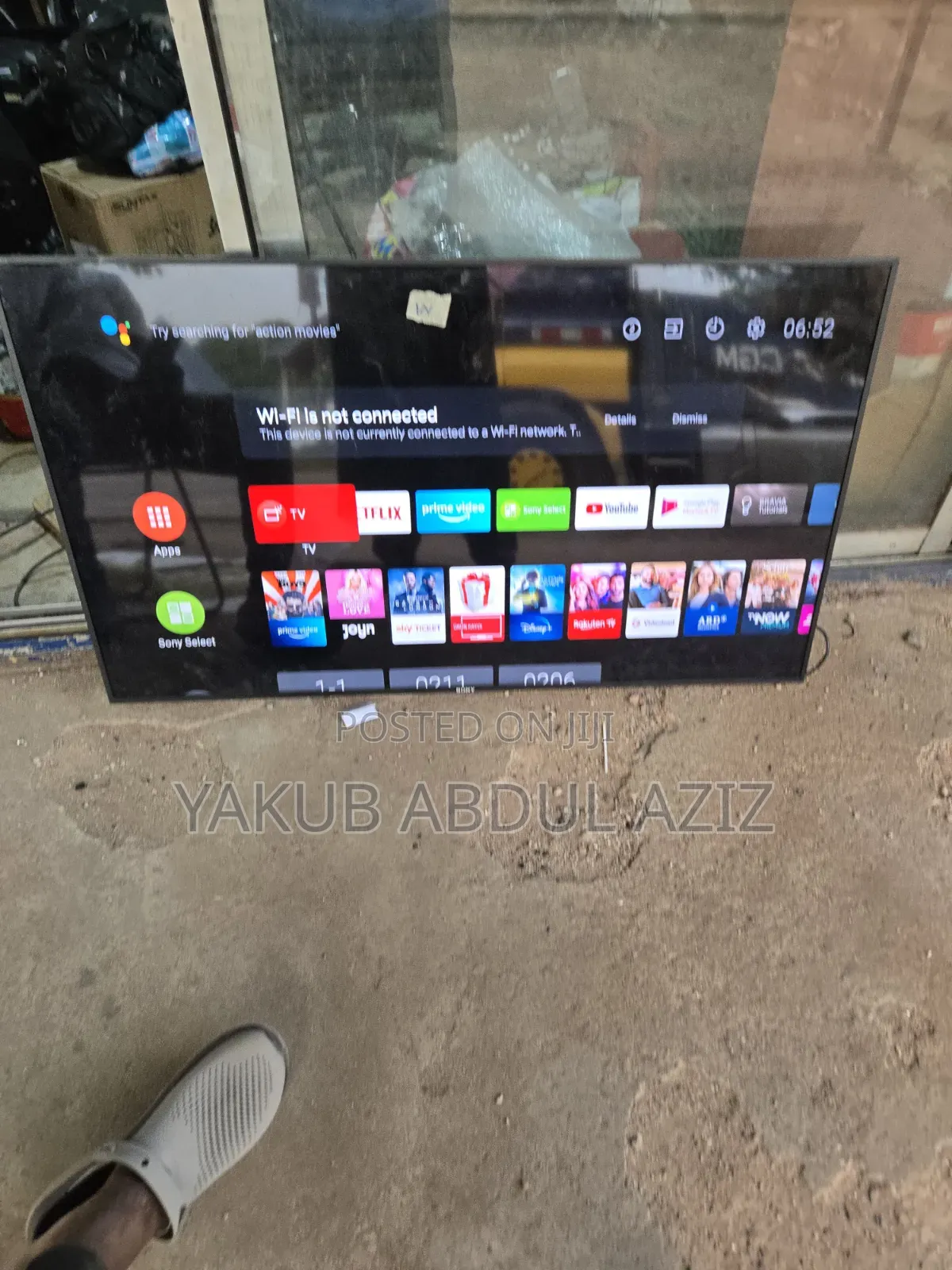 50 Inches Sony Android Digital Satellite Tv