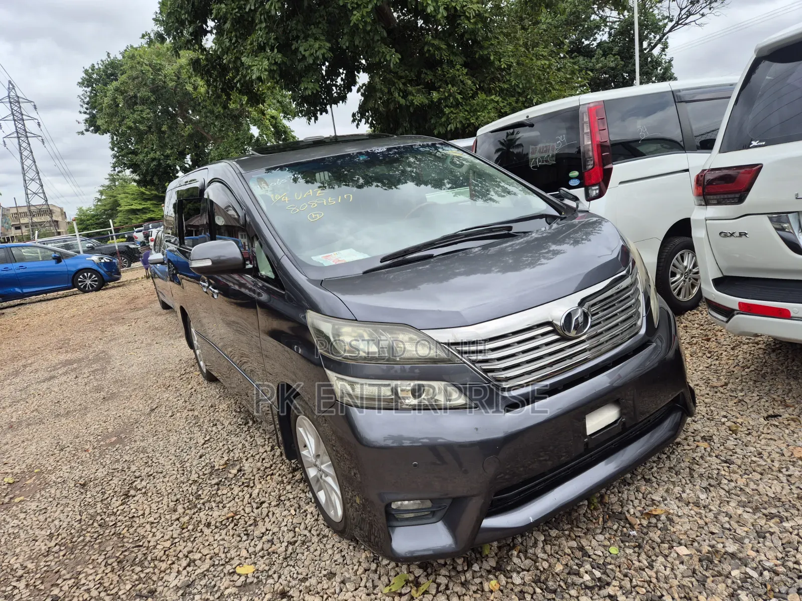 Toyota Vellfire 2013 Grey