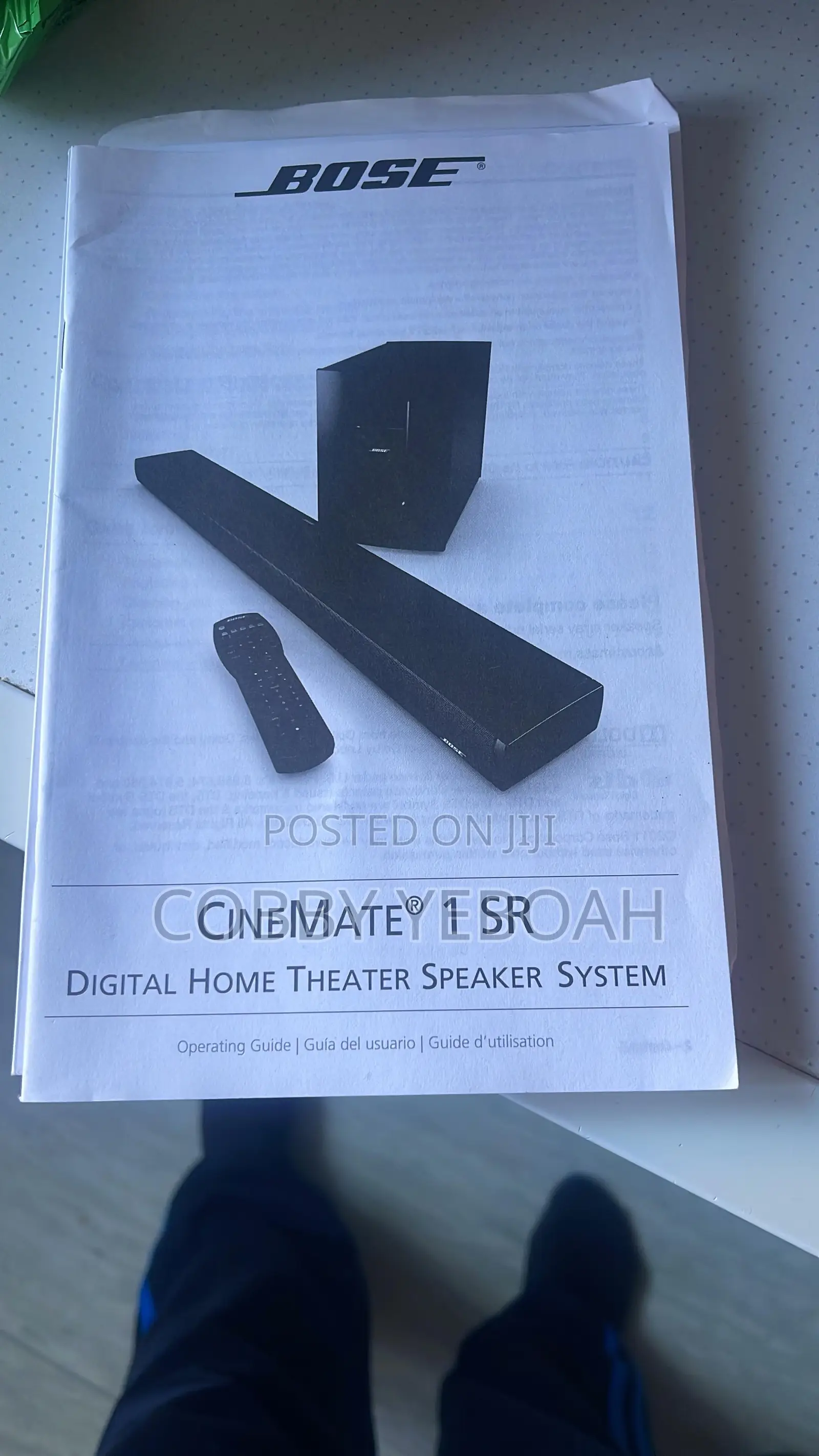 Bose Cinemate 1sr Soundbar With Wireless Sub