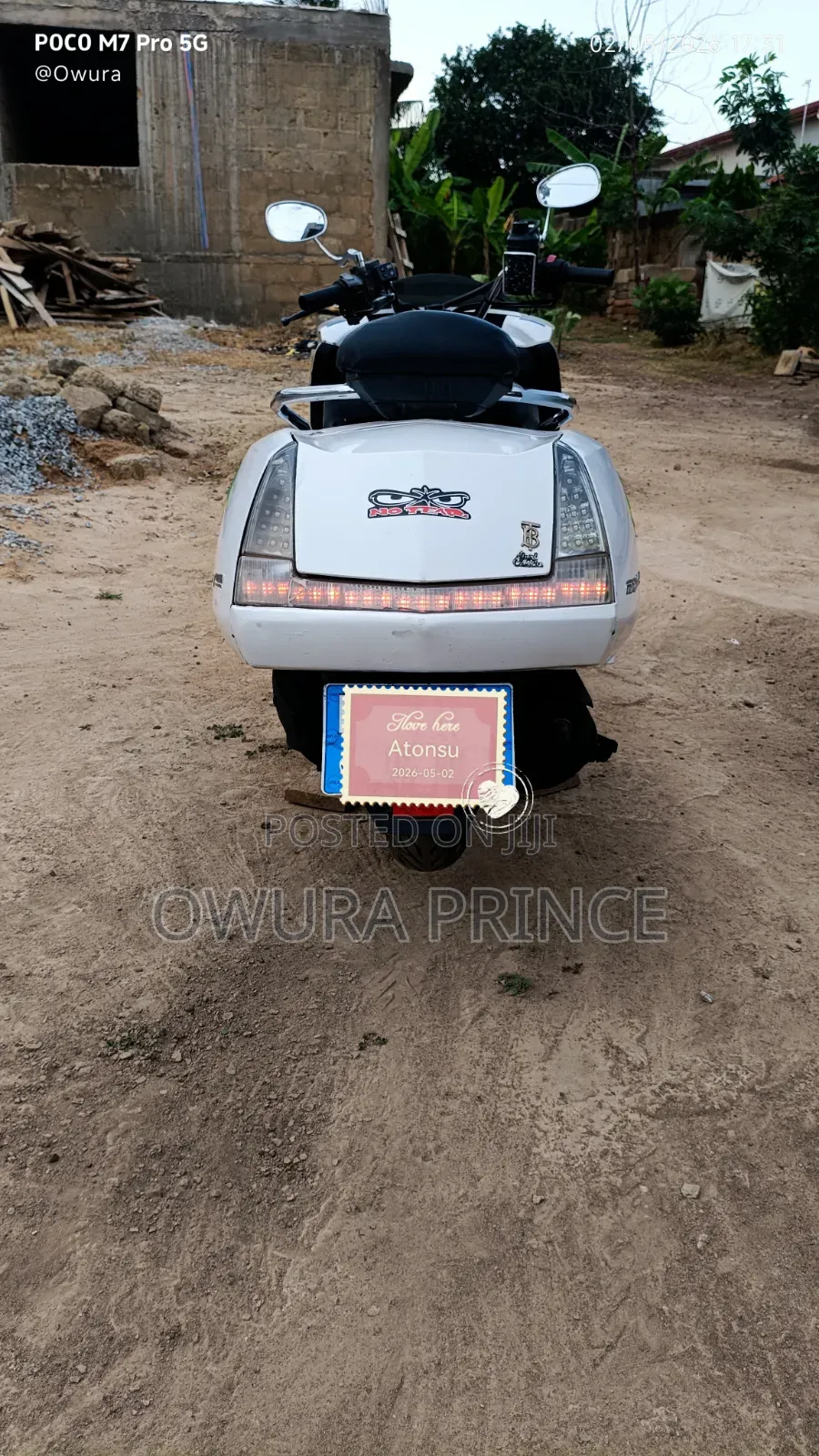 Yamaha Crux 2025 White